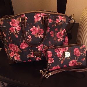 Authentic Dooney and Burke Purse and Wallet